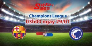 Soi kèo Barcelona vs Copenhagen