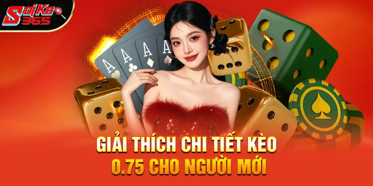 Giải thích chi tiết kèo 0.75 ăn bao nhiêu cho người mới